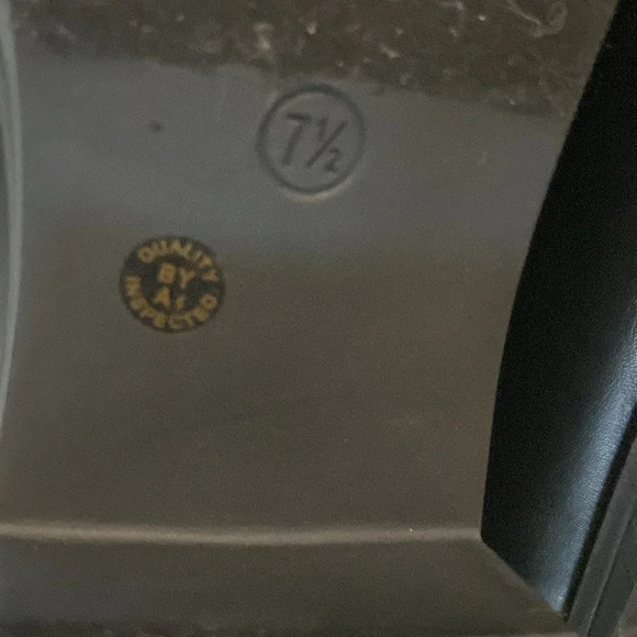 Worthington Black Western Ankle Boots For Women's 7.5M Metal Toe Caps - Picture 9 of 11